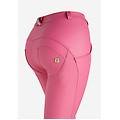 pantaloni push up wr. up superskinny similpelle ecologica pink cosmos donna medium