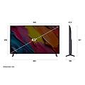 smart tv mini led 4k 43" qned ai qned70 43qned70a6-nero