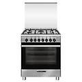 cucina gas 5 zone forno elettrico specialista sa765mi6 inox classe a (70x60x85cm)