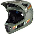 leatt. casco mtb 4. 0 enduro certificato dh e ultra ventilato verde uomo caschi ritiro gratis
