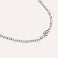 bracciale silver moments argento rodiato cubic zirconia collezione silver moments bianco