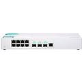 Qnap Qsw 308 1c Switch Di Rete Non Gestito Gigabit Ethernet 10 100 1000 Bianco