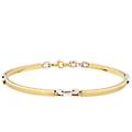 bracciale uomo oro giallo bianco gl101238