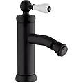 rubinetto bidet serie tosca nero opaco di rubinetteria per piletta click clack