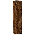 - mobile sottile rovere fumo 45x42 5x225 cm in truciolato
