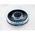piano cottura gas egg75372w 5 fuochi 74cm-bianco