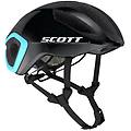 cadence plus casco bici black/light blue s