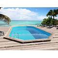 piscina in legno san paolo 6. 57 x 4. 07 x 1. 20 m