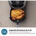 friggitrice ad aria airfryer serie 3000 da 7. 2l na342/00 nero