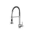 paffoni miscelatore monocomando per lavello con canna orientabile serie stick sk176cr cromato
