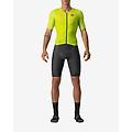 body triathlon personal record speed suit rosso corsa manica corta verde lime s