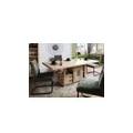 esstisch mango 200x100x76 beige lackiert railway #398