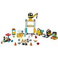 duplo cantiere edile con gru a torre
