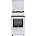 dl554ew cucina elettrico gas bianco a