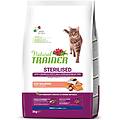 natural sterilised crocchette con salmone per gatti adulti sacco 3kg