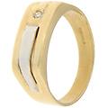 anello uomo oro giallo bianco gl101283