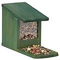- squirrel feeder casa nutrire stazione di sicurezza in piedi legno hwd 17. 5 x 12 x 25 cm verde