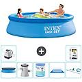 - piscina fuori terra in giro 305x76 cm blu include accessori coordinati a543