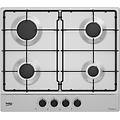 hiaw 64223 sx piano cottura a gas cm 60 inox 4 bruciatori