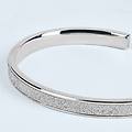 bangle aura acciaio collezione aura bianco