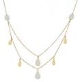 collana donna oro giallo bianco gl100303