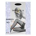 marilyn sheer 140 den calza autoreggente compressiva colore sabbia taglia 2