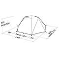 boulder 2 tenda da trekking blue