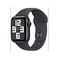 watch se 2024 gps + cellular 40mm alluminio mezzanotte con cinturino sport s/m