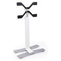 supporto monitor tv pavimento ( 50 kg ) vesa 600 x 400 erard will 1400 xl white e silver er039040