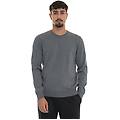 pullover girocollo botto-l grigio medio