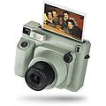 instax wide 400 fotocamera digitale compatta stampa istantanea 62x99mm flash verde aa