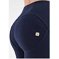 pantaloni push up wr. up 7/8 superskinny vita alta con zip blu navy donna xxs