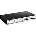 10-port layer2 poe+ smart managed gigabit switch