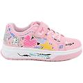 sneakers da bambina rosa con strap taglia 34
