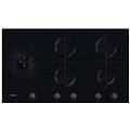 - piano cottura gowl 958 / nb a gas 5 fuochi gas colore nero