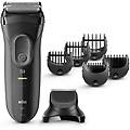 rasoio elettrico viso series 3 3000bt senza filo 45min funzionamento a umido 5 impostazioni 5