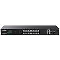 teg1120p-16-150w switch di rete non gestito gigabit ethernet (10/100/1000) supporto power over