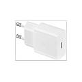 caricabatteria 15w power adapter da 15w bianco
