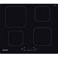 indesit is 83q60 ne nero da incasso 59 cm piano cottura a induzione 4 fornello(i)
