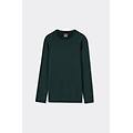 maglia a manica lunga in modal cashmere uomo verde taglia xxl