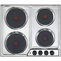 piano cottura elettrico 4 zone l 58 cm ffi 46 er argento
