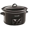 crokpot crock-pot pentola elettrica slow cooker 4 7 l jp0010 black
