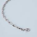 bracciale catena silver collection argento rodiato collezione silver collection bianco