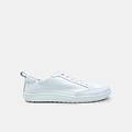 sneaker barefoot in pelle da uomo bianco