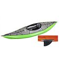 canoa gonfiabile swing 1 verde con pinna 043910-g (1c/11c)