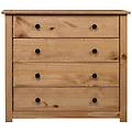 - armadietto 80x40x73 cm in legno di pino modello panama