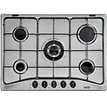 yaf57asv piano cottura a gas 5 zone 1 bruciatore tripla corona 68 cm acciaio inox