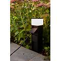 lampione da giardino led mains h 36. 7 cm nero 750 lumen ip54