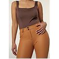 pantaloni wr. up vita regular fondo bootcut in similpelle lion donna medium