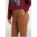 pantaloni donna regular morbidi con dettagli micro-trecce rawhide donna medium